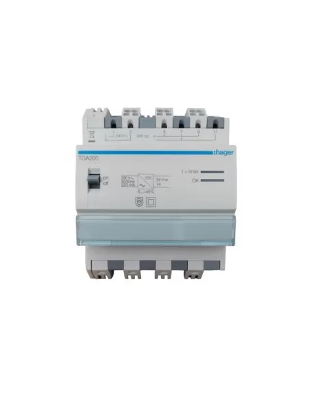 Serveur d'alimentation Hager TJA451 Domovea + kit d'accès à distance